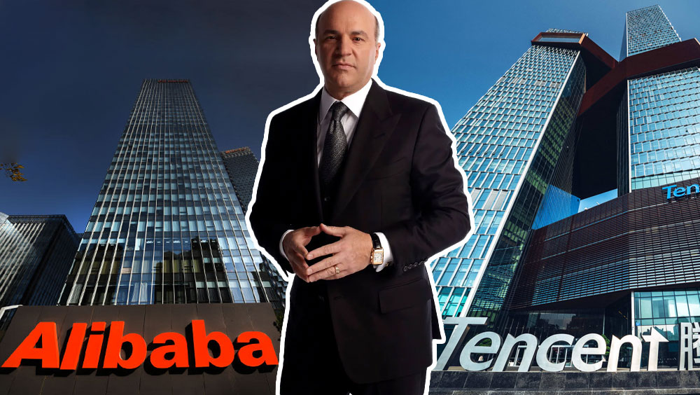 Kevin O'Leary Just Bought Alibaba & Tencent